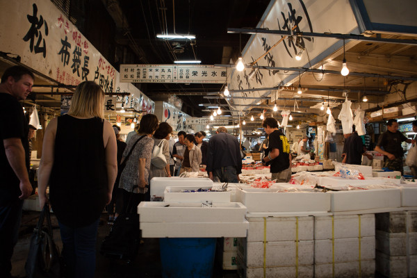 Inner fish market