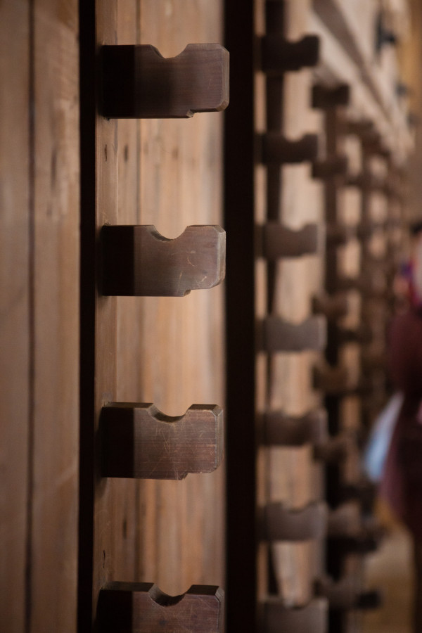 Racks for hanging weapons