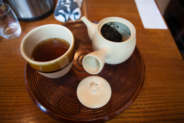 Hojicha (Andrew's favorite) at Ippodo Tea Co.