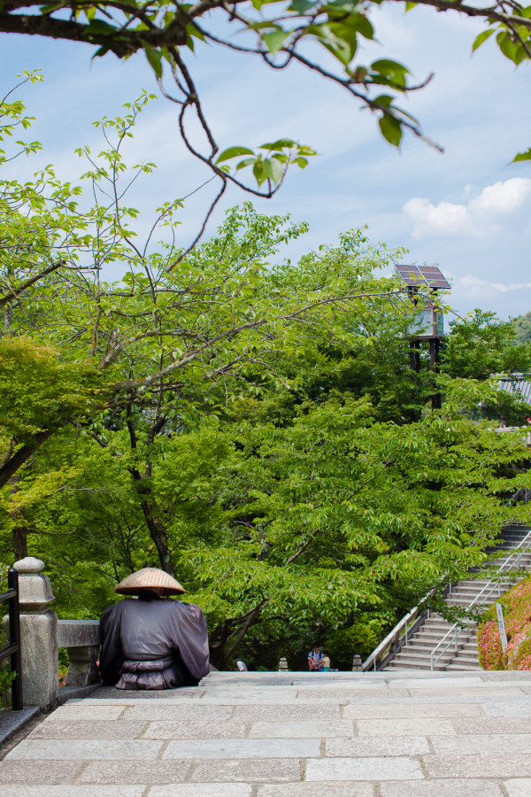 Kiyomizu-dera temple walkway